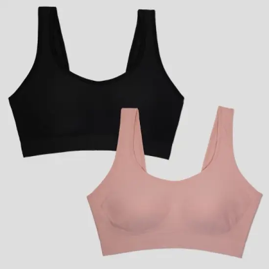 Fruit of the Loom Women's Everyday Smooth Wireless Full Coverage Shaper Bralette image {6}