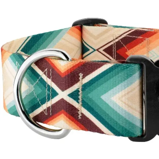 Country Brook Petz HossFit Jr Wide Deluxe Dog Collar - Chevron and Arrows Collection image {5}