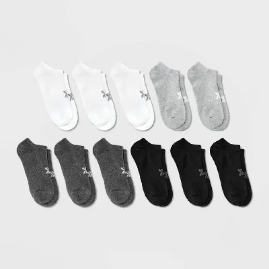 Women's Lightweight 10+1 Bonus Pack No Show Athletic Socks - All in Motion&trade; 4-10 image {6}