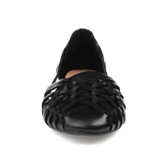 Journee Collection Womens Ekko Slip On Round Toe Ballet Flats image {5}