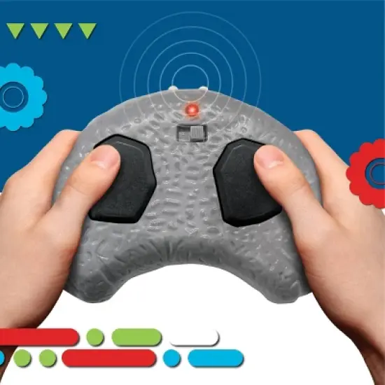 Discovery Kids Triceratops LED Infrared Remote Control (RC) Toy image {5}