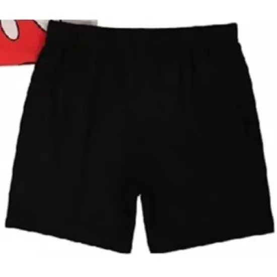 Disney Toddler Boys' Mickey Mouse 3-Piece Pajama Set, Red/Gray, 2T image {3}