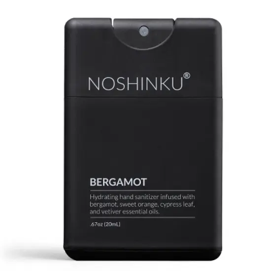 NOSHINKU Refillable Bergamot Ultra Moisturizing Pocket Sanitizer - Travel Size - 20ml image {5}