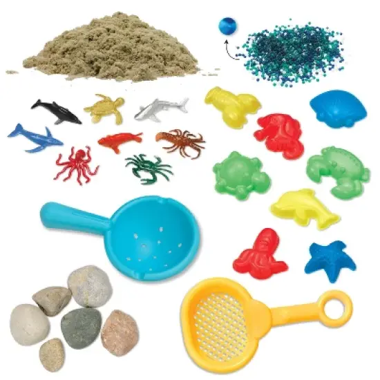 Ocean and Sand Sensory Bin - Creativity for Kids image {5}