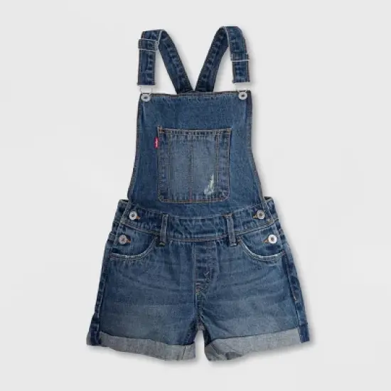 Levi's&reg; Girls' Shortalls image {4}