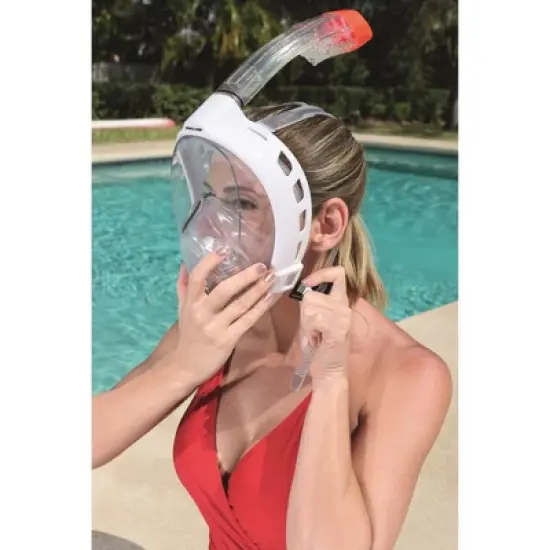 Bestway: Hydro-Pro Swim Sea Clear Vista Snorkeling Mask, White image {1}