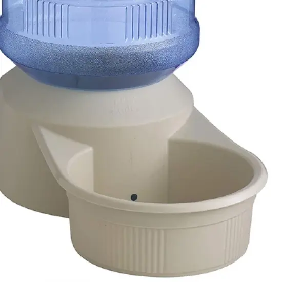 Little Giant Deluxe Indoor & Outdoor Plastic Automatic Gravity Pet Water Tower Dispenser Watering Station For Dogs and Cats, 4 Gallon image {3}