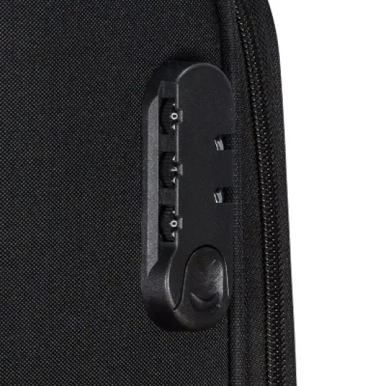 3 Piece Set Soft Side Luggage with Contrast Handles image {8}