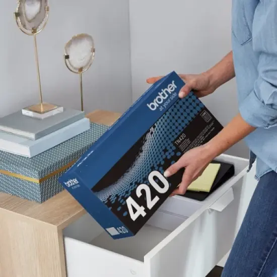 Brother TN420 Black Standard Yield Toner Cartridge image {4}