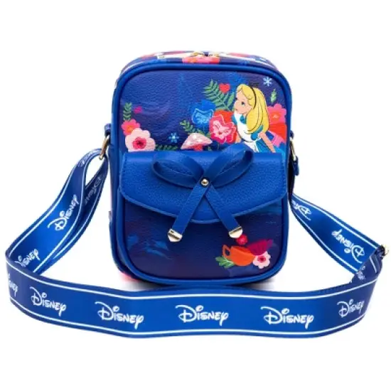 WondaPop Disney Alice in Wonderland Luxe 8" Crossbody Bag image {4}