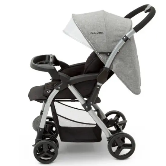Jeep By Delta Children Unlimited Reversible Handle Stroller - Gray Tweed image {7}