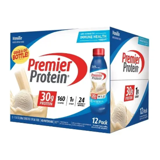 Premier Protein Nutritional Shake - Vanilla - 11.5oz/12ct image {5}