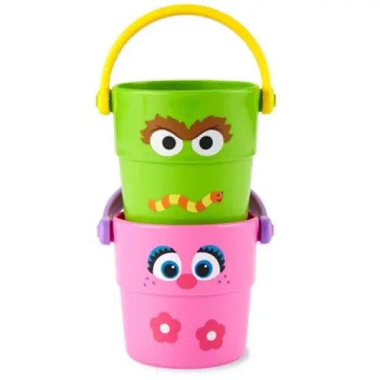 Skip Hop Sesame Street Stack & Pour Bath Bucket image {2}