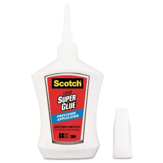 Scotch Super Glue Liquid Precision Applicator 0.14 oz AD124 image {6}