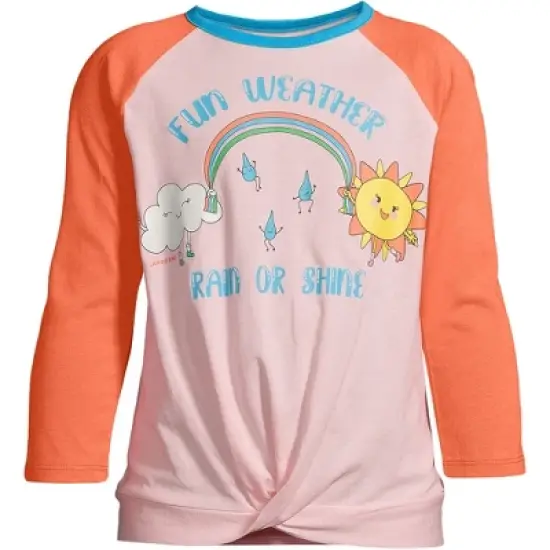 Lands' End Girls Graphic Tee Shirt image {8}