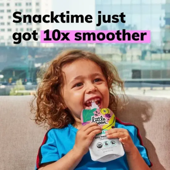 Little Spoon Berry Banana Blast Smoothie Pouches - 16oz/4ct image {3}