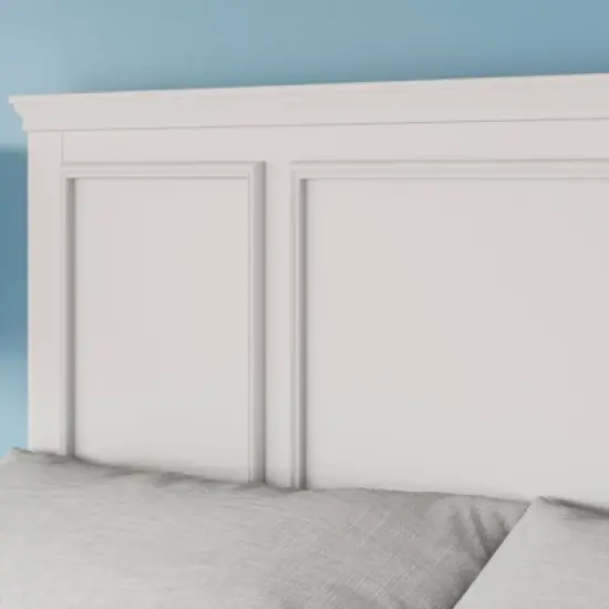 Naples Headboard Off White (Full/Queen) - Home Styles image {10}