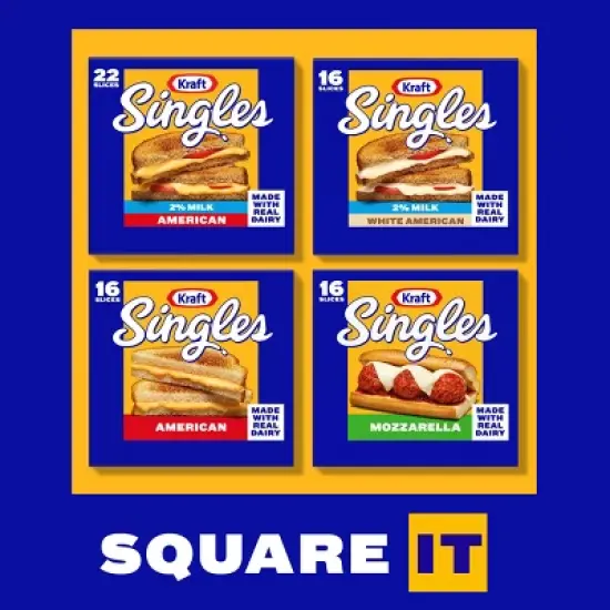 Kraft Singles American Cheese Slices - 12oz/16ct image {5}