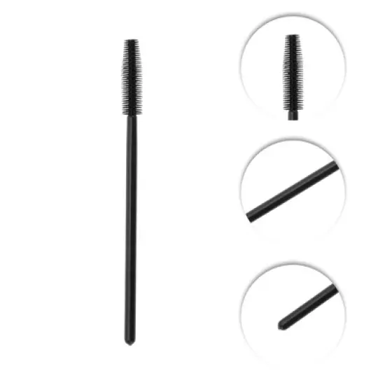 Unique Bargains Convenient Silicone Eyelash Brush 50 Pcs image {2}