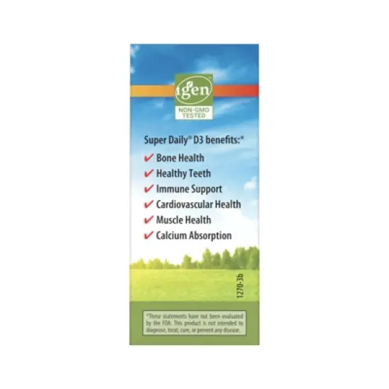 Carlson - Super Daily D3 1000 IU (25 mcg) per Drop, Vitamin D Drops, Vegetarian, Unflavored image {2}