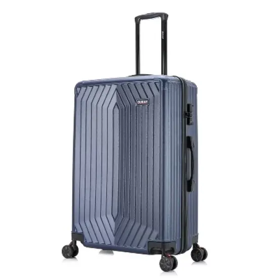 DUKAP STRATOS Lightweight Hardside Large Checked Spinner Suitcase image {8}