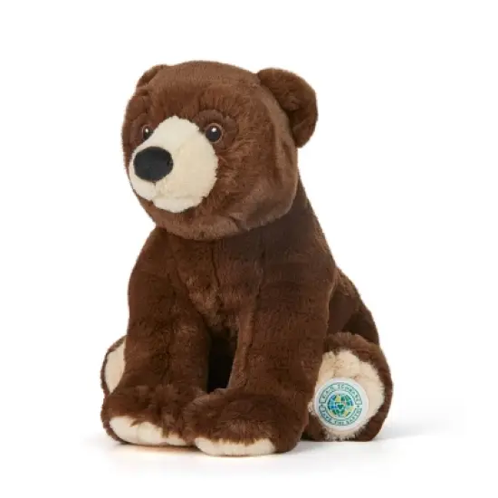 FAO Schwarz Toy Plush Sustainable Bear 10" image {3}