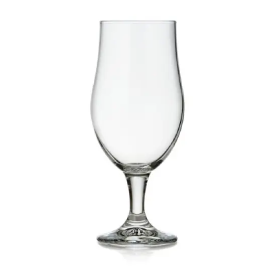 Libbey Craft Brews Nucleated Belgian Beer Glasses, 16.5 ounce, Set of 4 image {3}