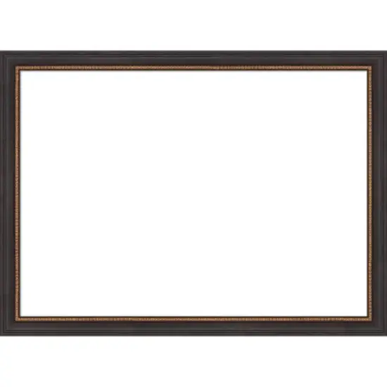 Amanti Art 23"x31" Ashton Black Framed Magnetic Dry Erase Board image {9}