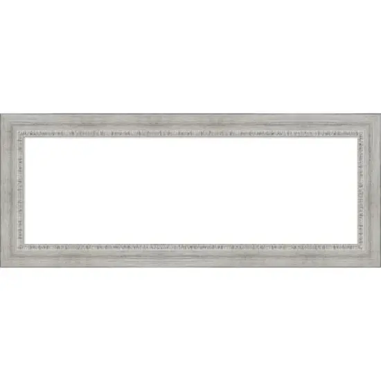 Amanti Art Rustic White Wash Framed Dry Erase Magnetic Board image {16}
