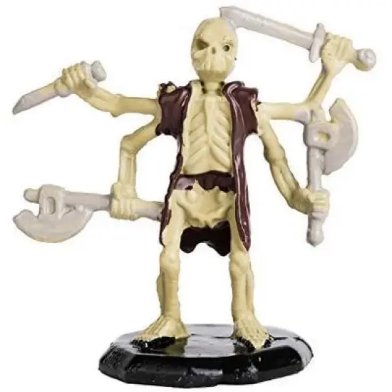 Monster Protectors Painted Fantasy Skeleton Mini Figures for D&D - 1", 8 Pieces image {2}