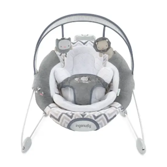 Ingenuity SmartBounce Automatic Baby Bouncer Seat with Music & Nature Sounds image {6}