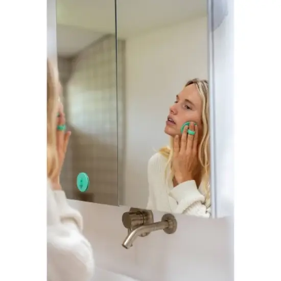 Boie USA Bath Shower Hook Sponge - Mint image {2}