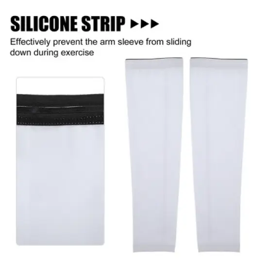 Unique Bargains Reduce Joint Pain Arm Elbow Compression Sleeve 1 Pair image {4}