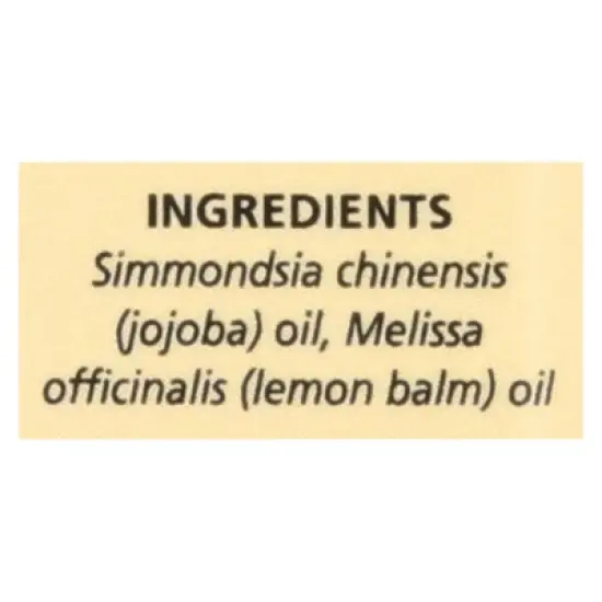 Aura Cacia - Precious Essentials - Lemon Balm - 0.5 fl oz image {1}