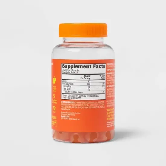 Fiber Multi-Symptom Relief Gummies - Orange - 72ct - up&up&trade; image {2}