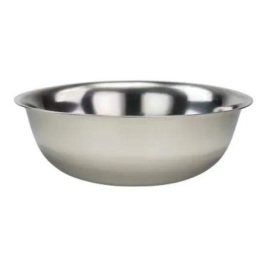 Winco All-Purpose True Capacity Mixing Bowl, Stainless Steel image {2}