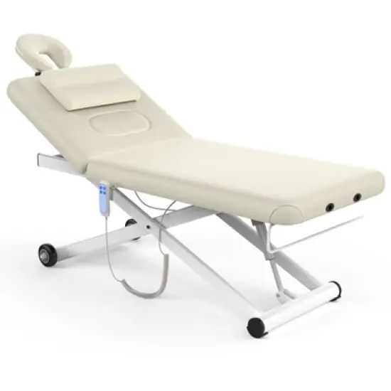 Dolonm Commercial Massage Table 31.5" Wide w/Storage & 700LBS Capacity - Fixed Backrest Salon Spa Bed image {8}