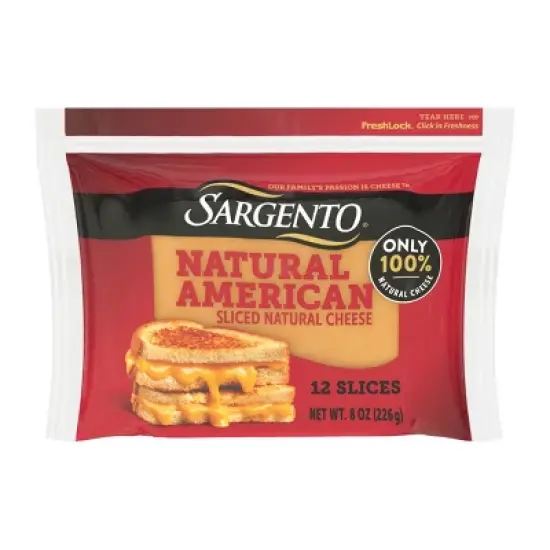Sargento Sliced American Cheese - 8oz image {6}