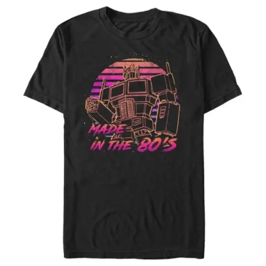 Men's Transformers Optimus Prime Made in the 80s T-Shirt image {4}