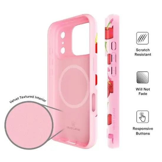 Velvet Caviar Apple iPhone 17 Pro MagSafe Phone Case - Sweet Cherry image {4}
