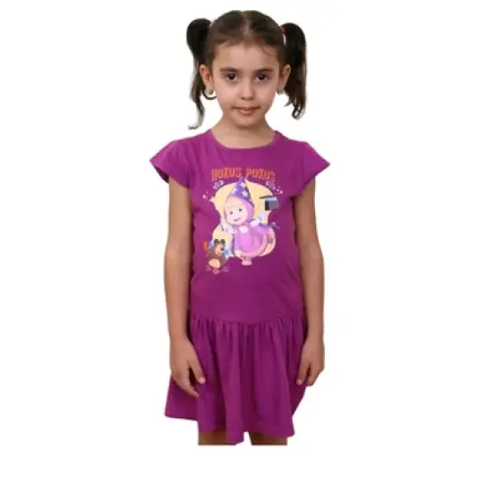 Masha and The Bear Short Sleeve Hokus Pokus Dress - Toddler image {1}