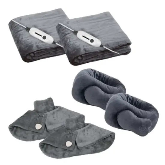 Father's and Mother's Day Ultimate Comfort Bundle: Heated Blankets & Relaxing Massagers! image {4}