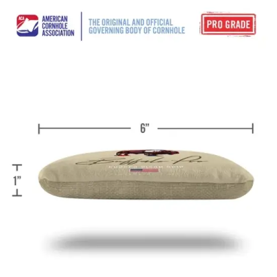 Buffalo Synergy Pro Tan Cornhole Bags (Set of 4) image {3}