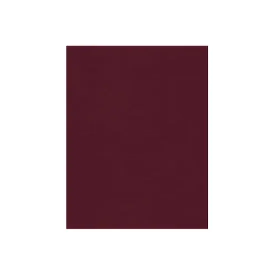 JAM PAPER 8.5&rdquo; x 11&rdquo; Cardstock 100lb Burgundy Linen 50/pack  (81211-C-BGLI-50) image {1}