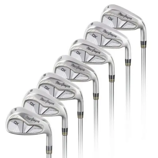 MacGregor Golf DX Carbon Steel Iron Set, Mens Right Hand, 4-PW image {6}