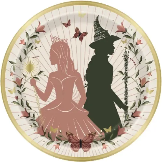 Wicked The Musical 9" Round Plates 8ct image {3}
