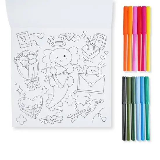 Kids' Coloring Book with Markers Sweet Treat - Bullseye's Playground&trade; image {1}