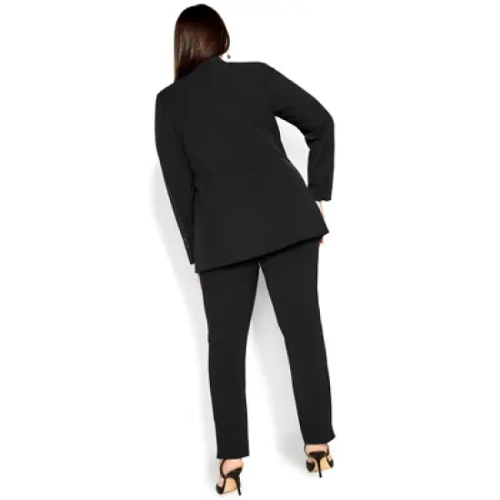 Women's Plus Size  Hannah Jacket - black | CITY CHIC image {1}