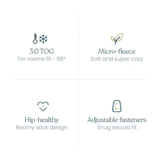 HALO Innovations Sleepsack Swaddle Micro-Fleece - Harry Potter Hedwig image {5}