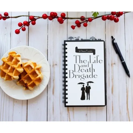 Silver Buffalo Gilmore Girls Life and Death Brigade 5-Tab Spiral Notebook With 75 Sheets image {2}